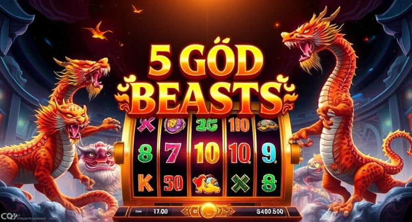 Raih Jackpot Legendaris di 5 God Beasts CQ9 Sekarang!