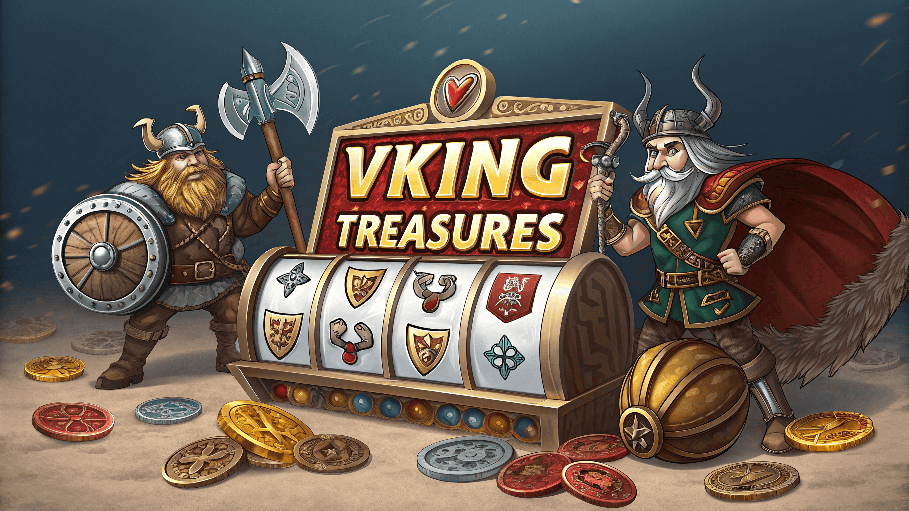 Raih Kemenangan Besar di Vking Treasures Slot 88 Sekarang!